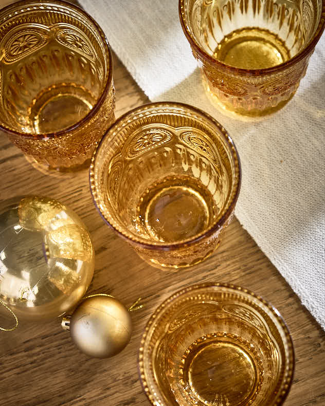 Zamora Amber Highball Tumbler