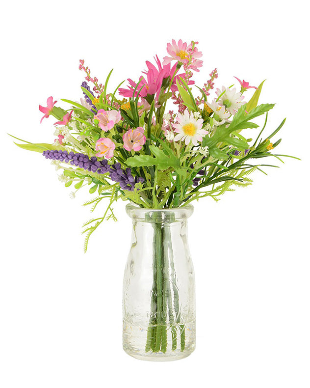 Frida Floral Bouquet in Bottle Vase