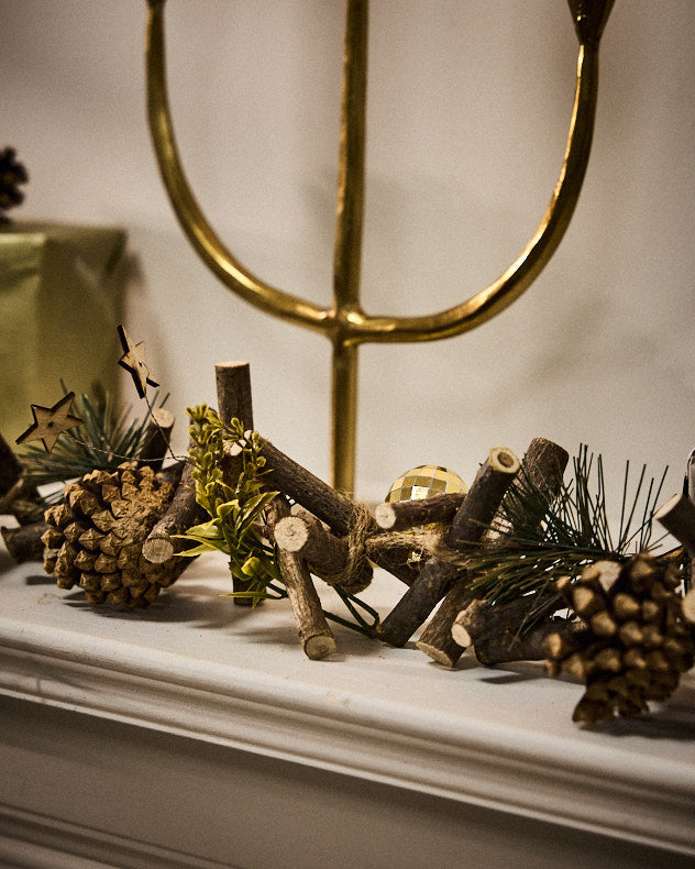 Metallic Christmas Garland 1.2m