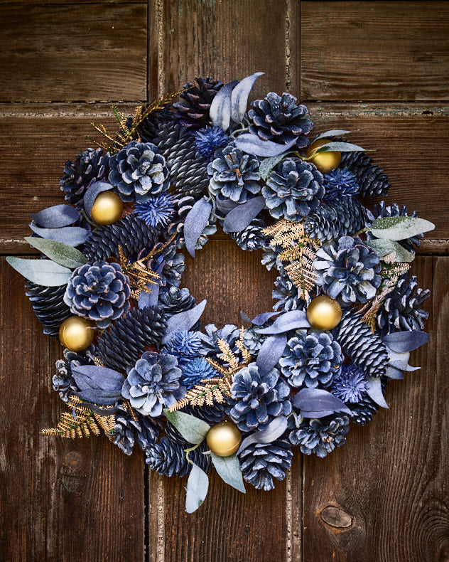 Moonlight Christmas Wreath 35cm