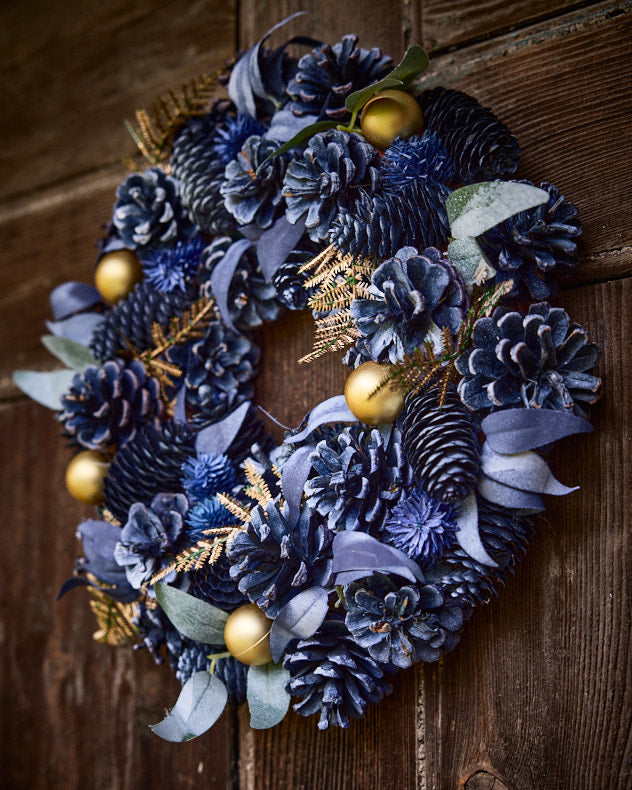 Moonlight Christmas Wreath 35cm