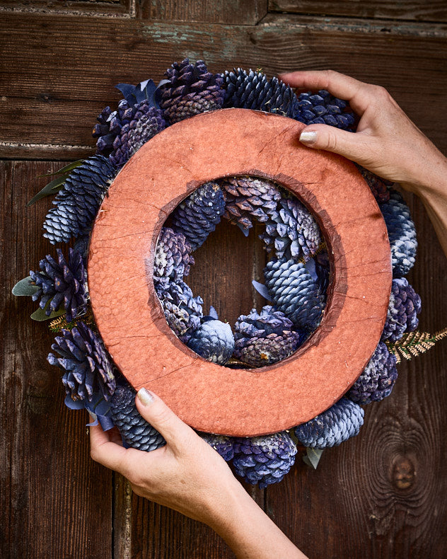 Moonlight Christmas Wreath 35cm