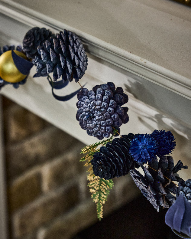 Moonlight Christmas Garland 1.2m