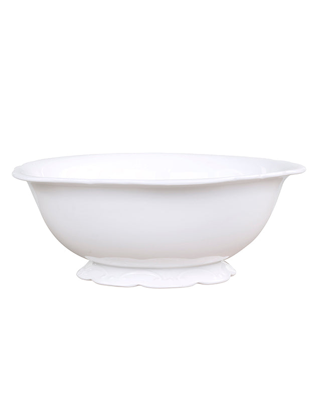 Portella White Porcelain Tableware Collection