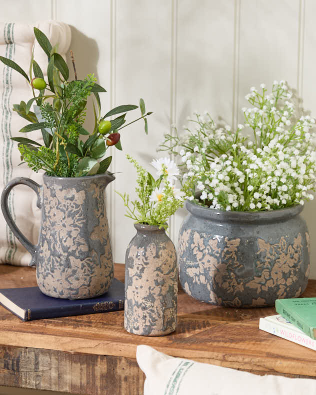 Soire Blue Ceramic Collection