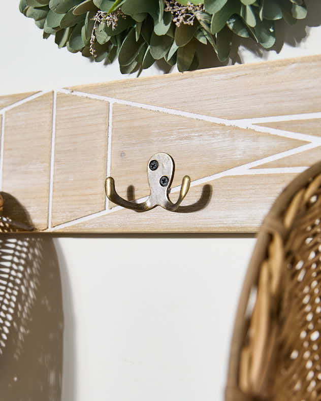Manzat Wall Mounted Basket Rack