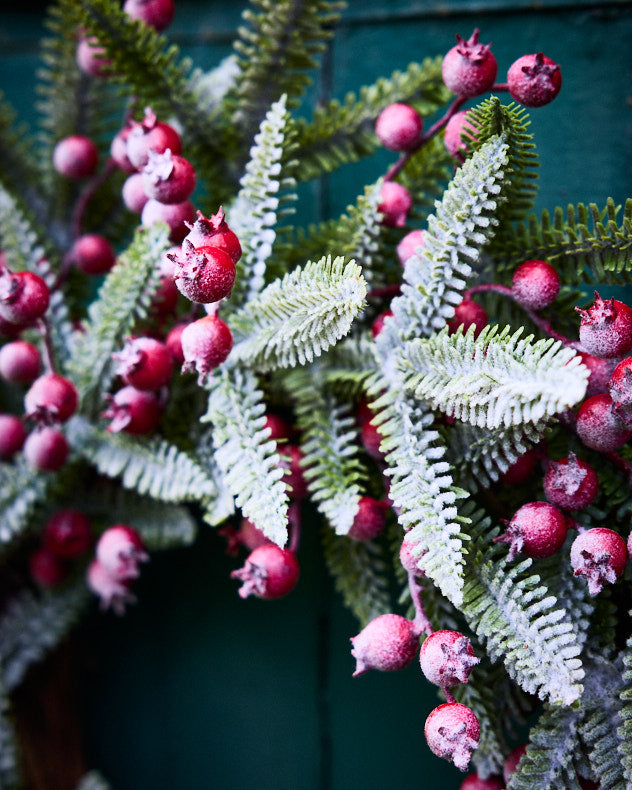 Personalisierter Hampton Frosted Berries Kranz