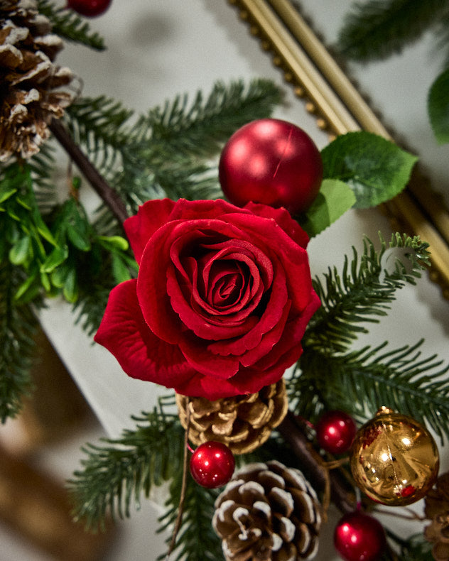 Brockham-Rosengirlande – 180 cm/270 cm