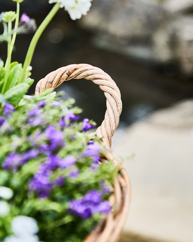 Pomona Fluted Basket Planters