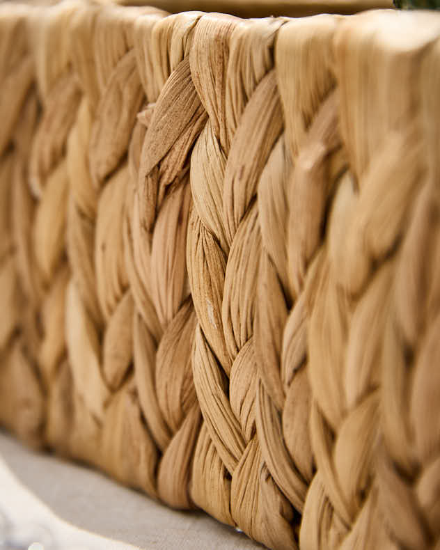 Water Hyacinth Bottle Caddy