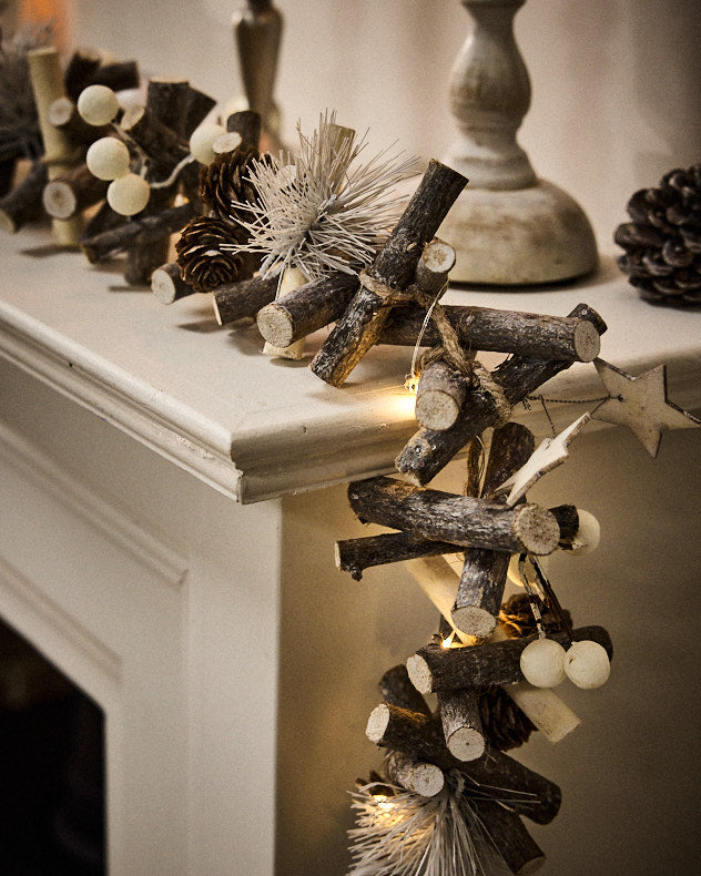 Golden Glow Leuchtgirlande 180cm