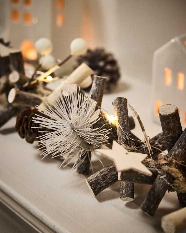 Golden Glow Leuchtgirlande 180cm