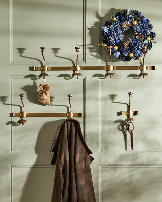 Duke Antique Brass Metal Wall Hooks – Dibor