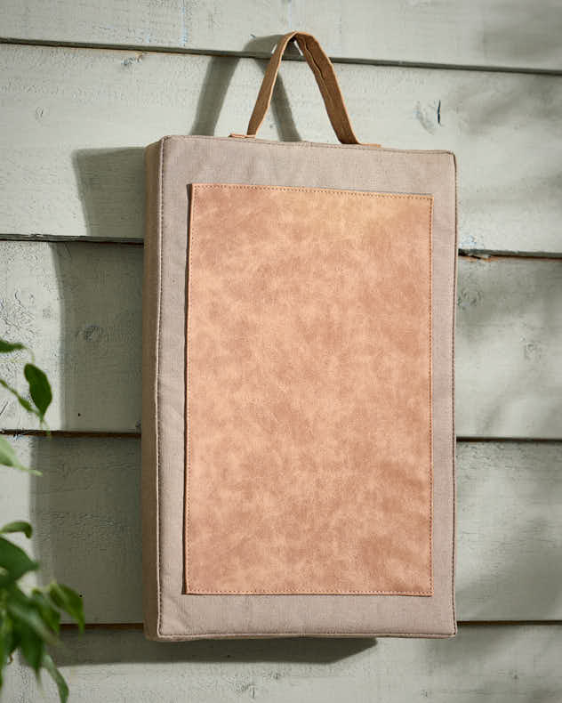 Genouillère de jardin kaki