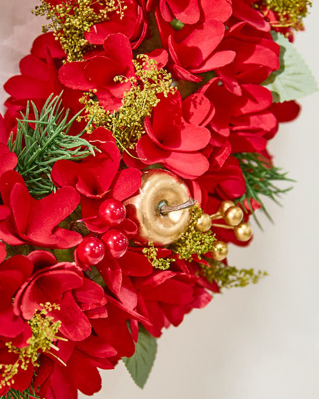 Personalisierter Grantham-Blumenkranz, 38 cm