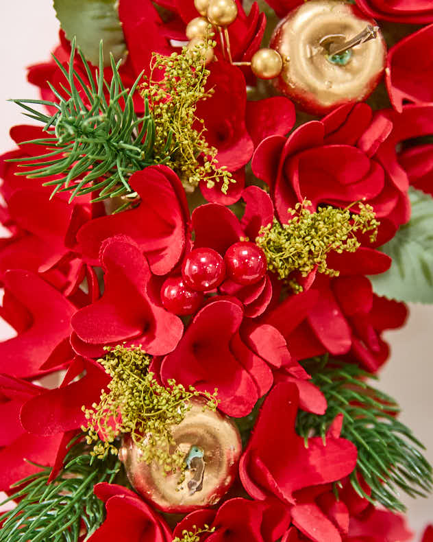 Personalisierter Grantham-Blumenkranz, 38 cm