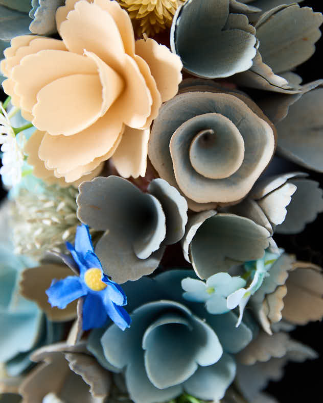 Personalisierter Ashbourne-Blumenkranz, 35 cm