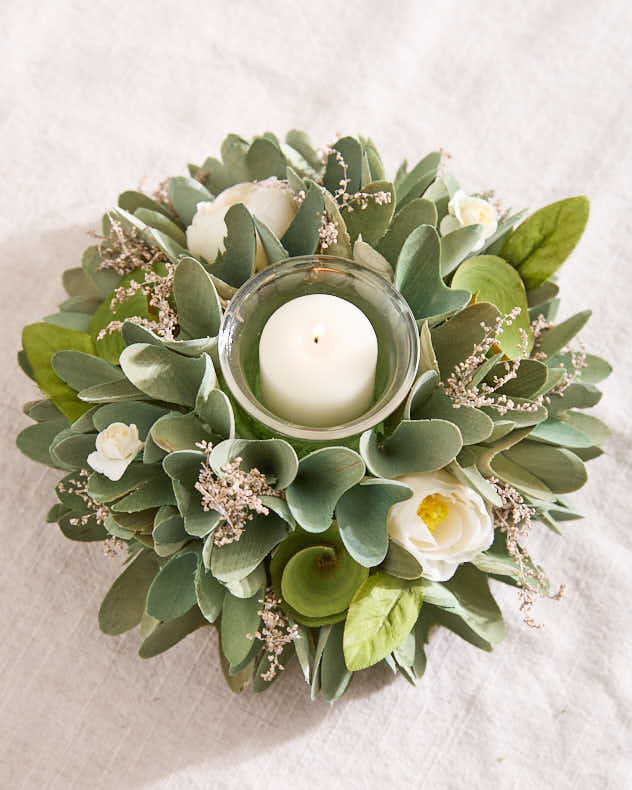 S/2 Stockbridge Floral Candle Holders