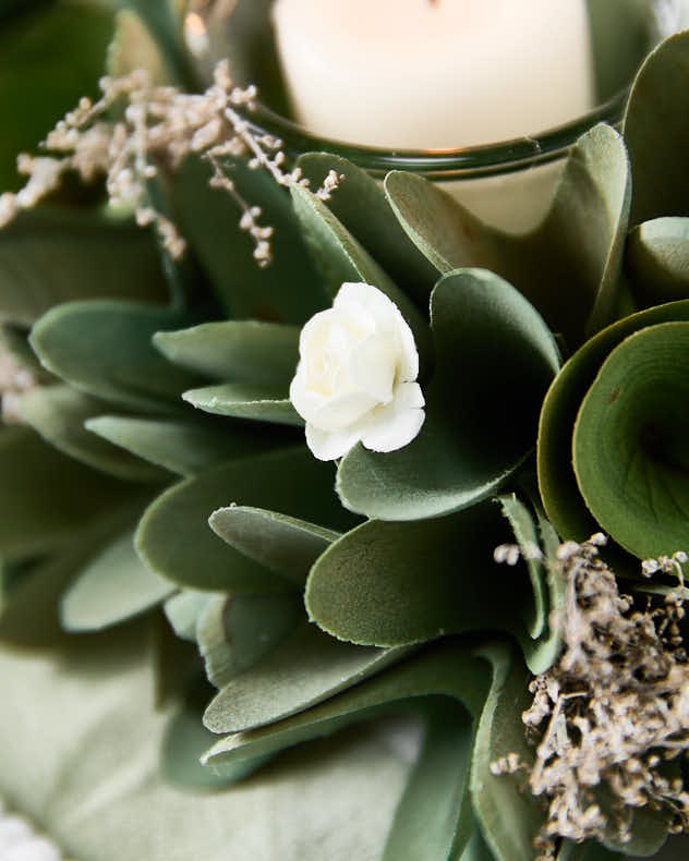 Triple Stockbridge Floral Candle Holder