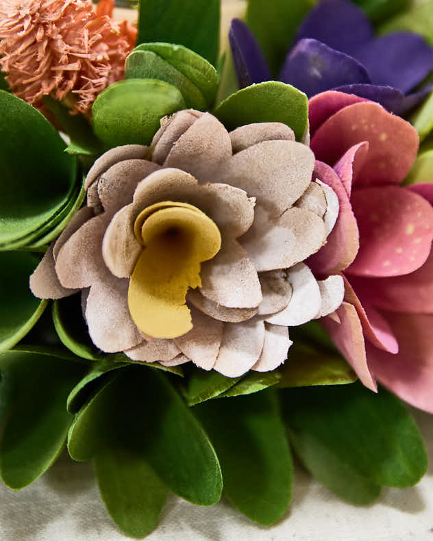 S/2 Camerton Floral Candle Holders