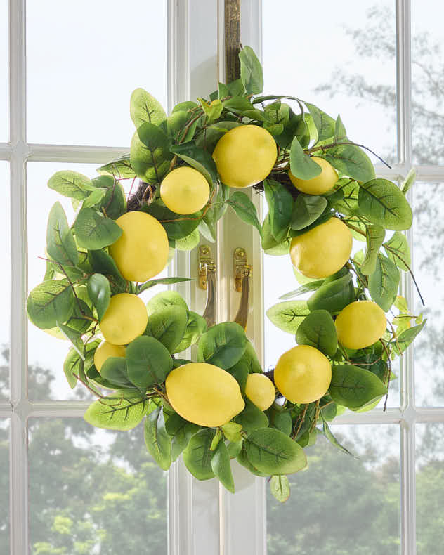 Agrumi Lemon Wreath 50cm
