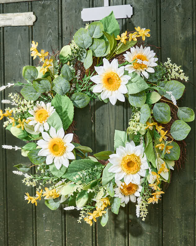 Gloriosa Sunflower Wreath 60cm