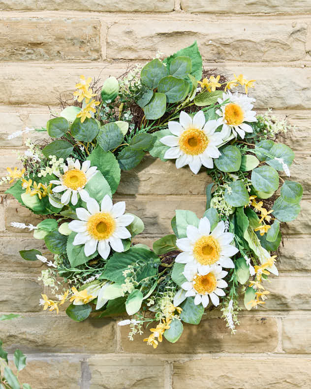 Gloriosa Sunflower Wreath 60cm