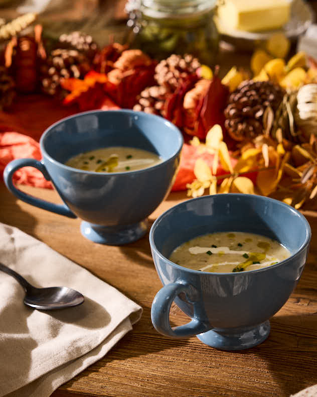 Set of 2 Large Soup Mugs