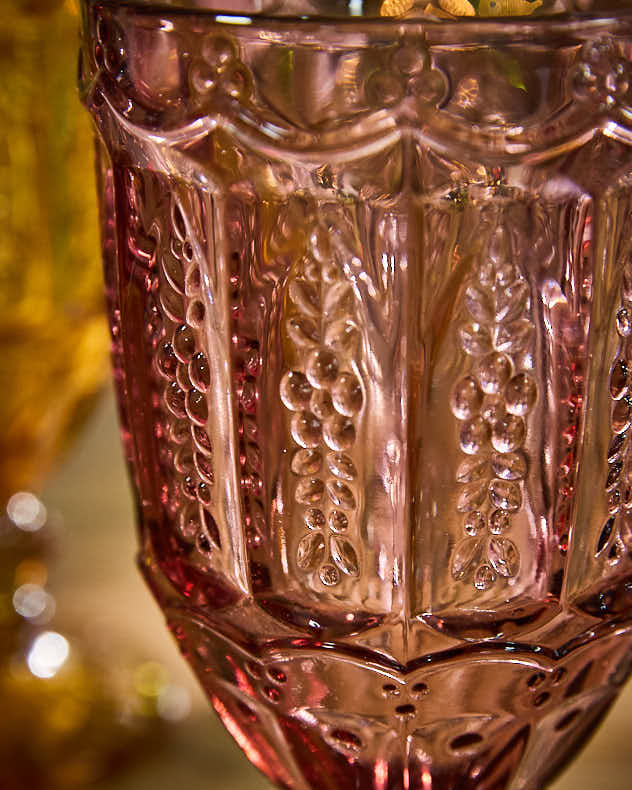 Roselle Set of 6 Wine Goblets