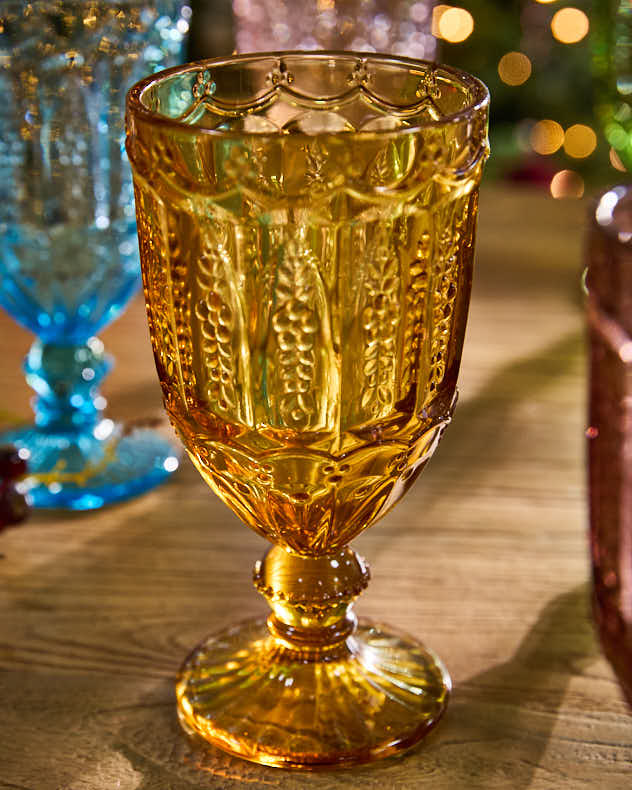 Roselle Set of 6 Wine Goblets