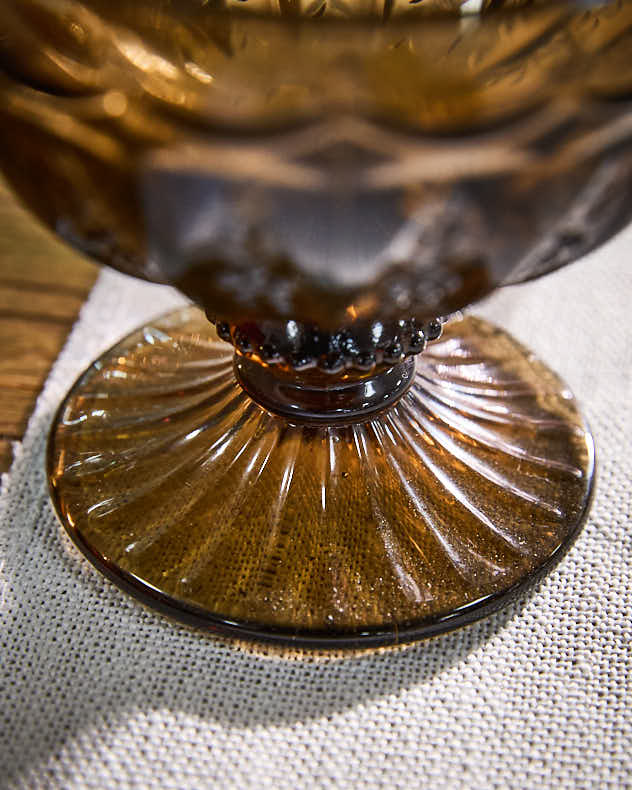 Roselle Set of 6 Footed Bowls