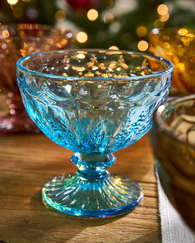 Roselle Set of 6 Footed Bowls