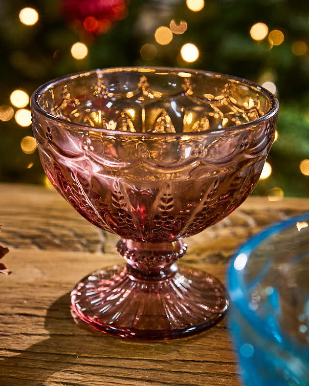 Roselle Set of 6 Footed Bowls