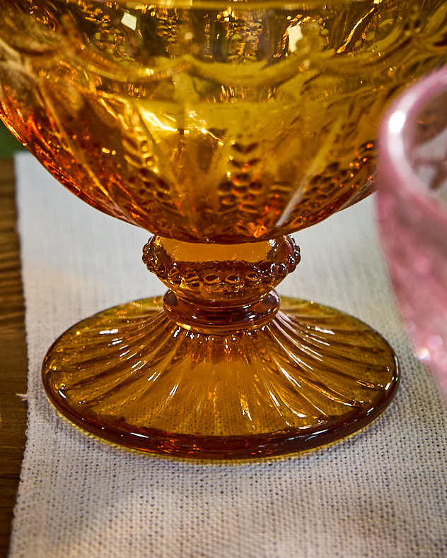 Roselle Set of 6 Footed Bowls