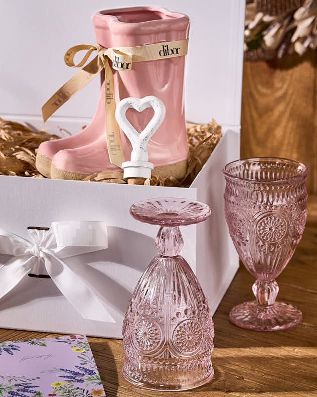 Pretty in Pink Hamper Gift Box