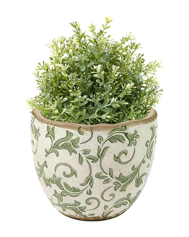 Irina Green Botanical Planter