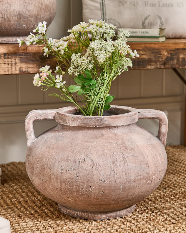 Antique Style Brown Pelike Vase