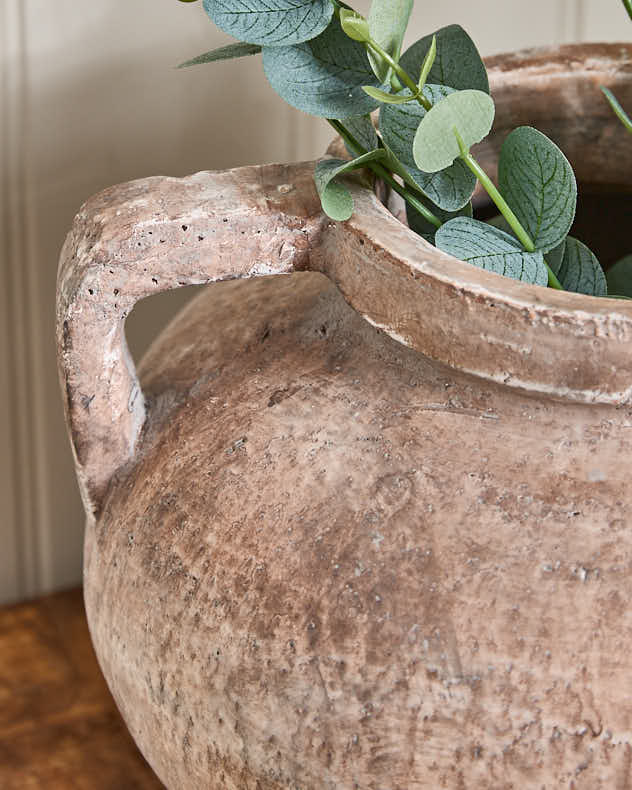 Antique Style Brown Pelike Vase