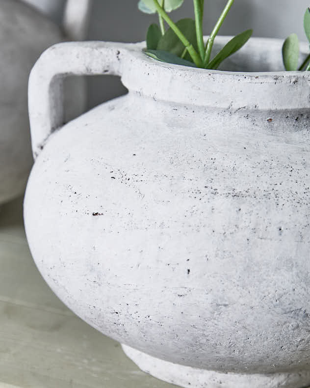 Vase Peliké gris de style antique