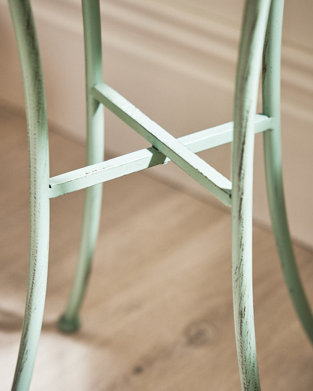 Sage Green Folding Butler Tray Table