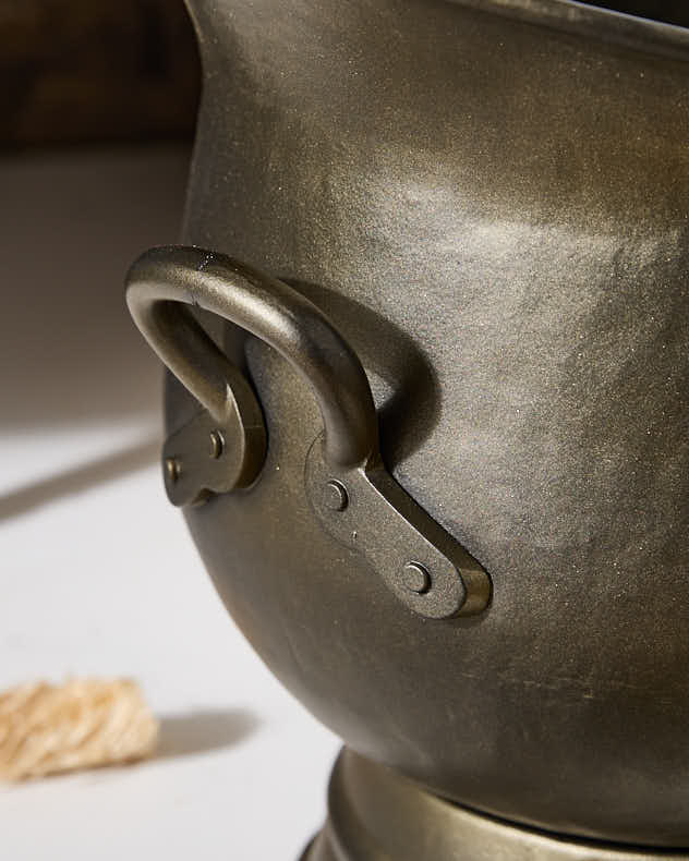 Bronze Coal Bucket & Shovel