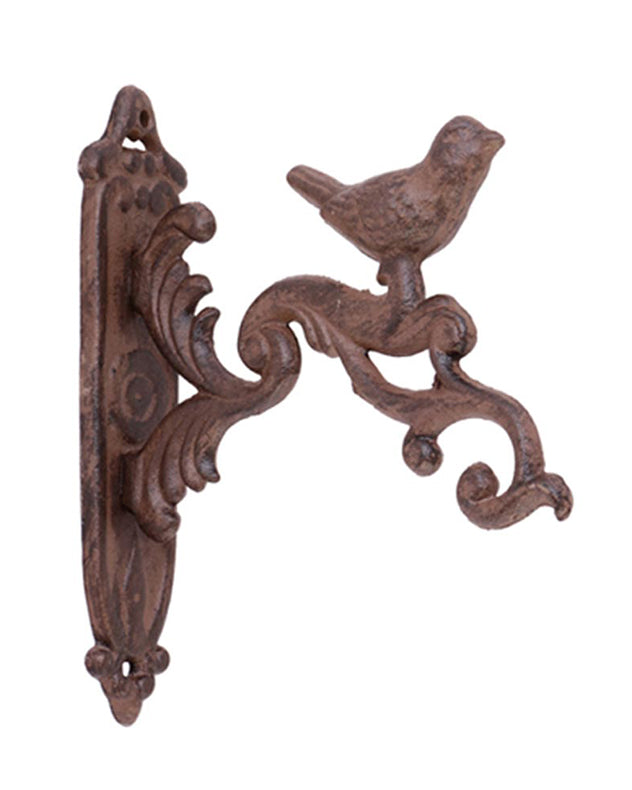 Ornate Bird Hanging Basket Bracket