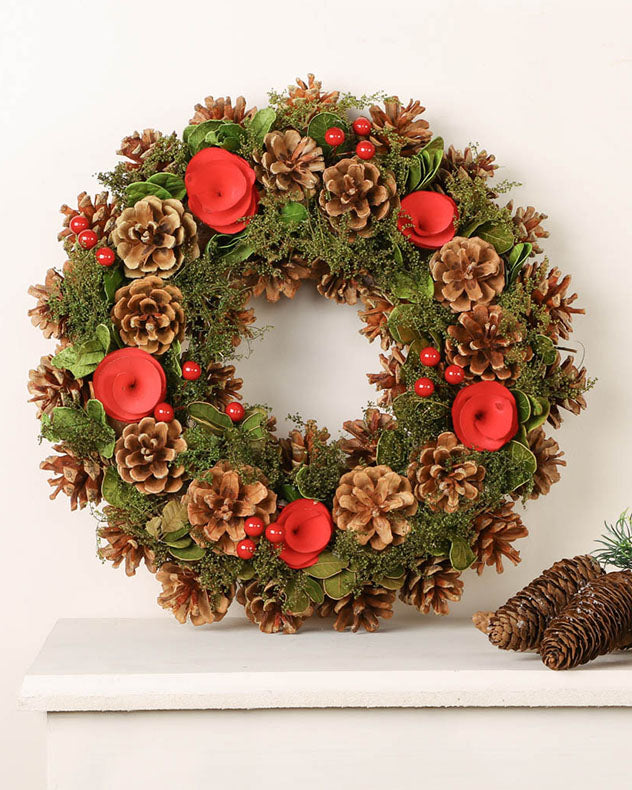 Winter Forest Indoor Wreath 35cm