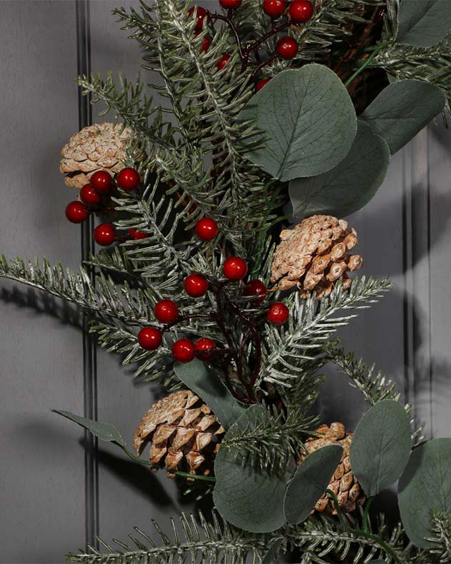 Misty Mountain Halloween Wreath