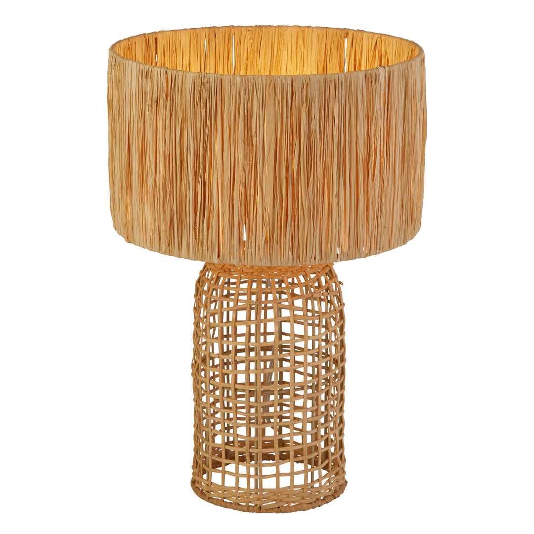 Brompton Raffia Table Lamp
