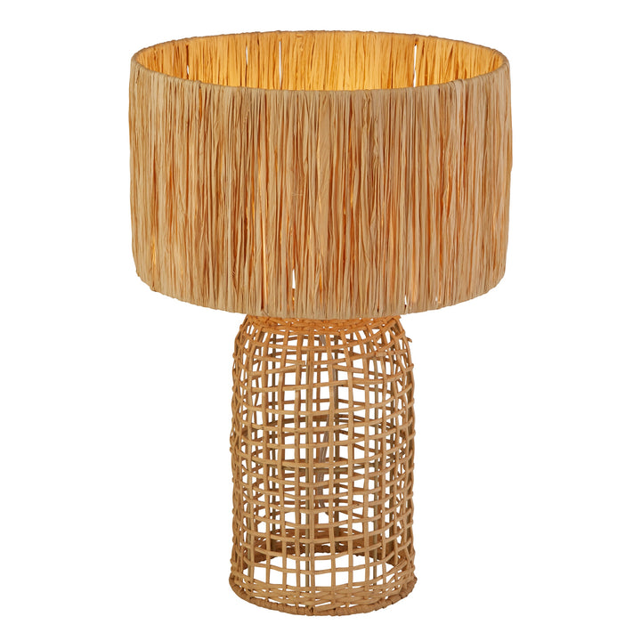 Brompton Raffia Table Lamp