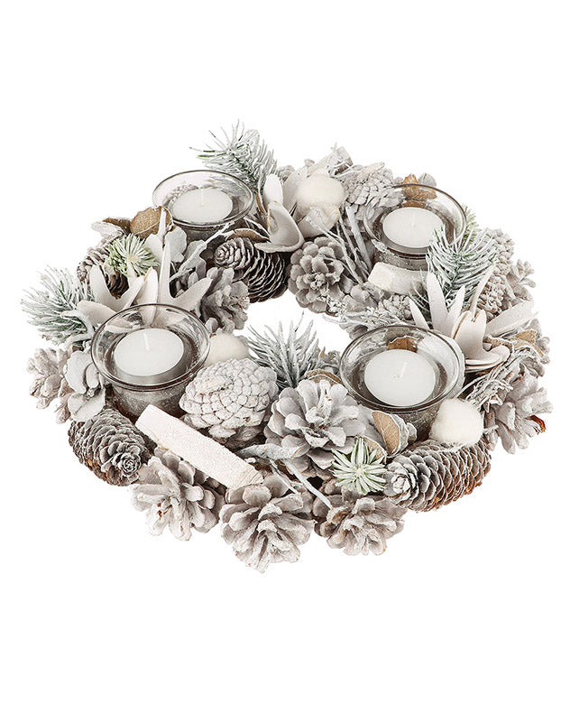 white centrepiece