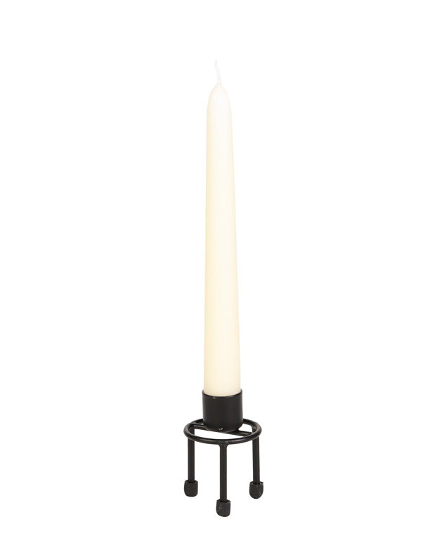 White Christmas Candle Centrepiece