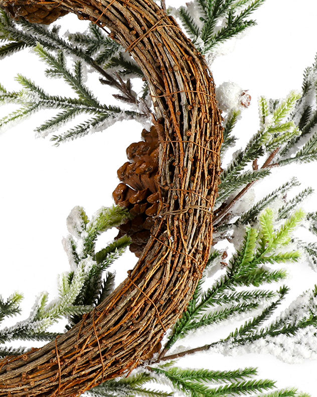 handmade christmas wreath