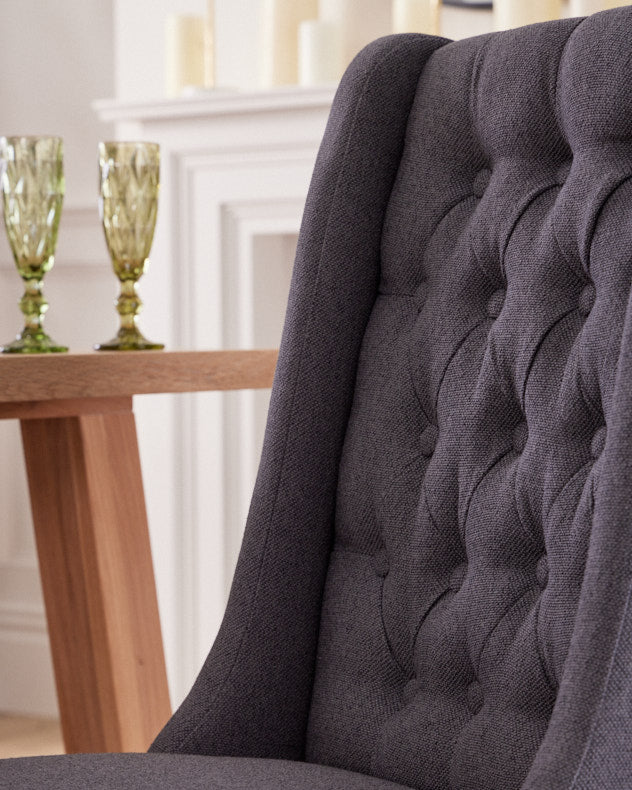 fabric dining room chairs